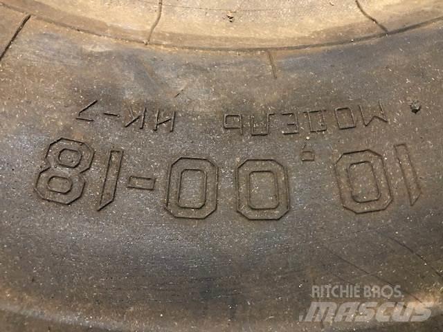 10.00-18 Stomil dæk - 3 stk. Tyres, wheels and rims