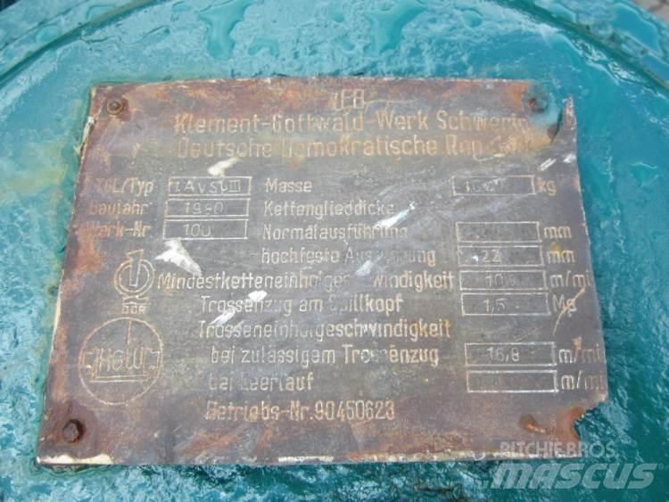  Capstan spil VEB 1AVSP3 Hoists and material elevators