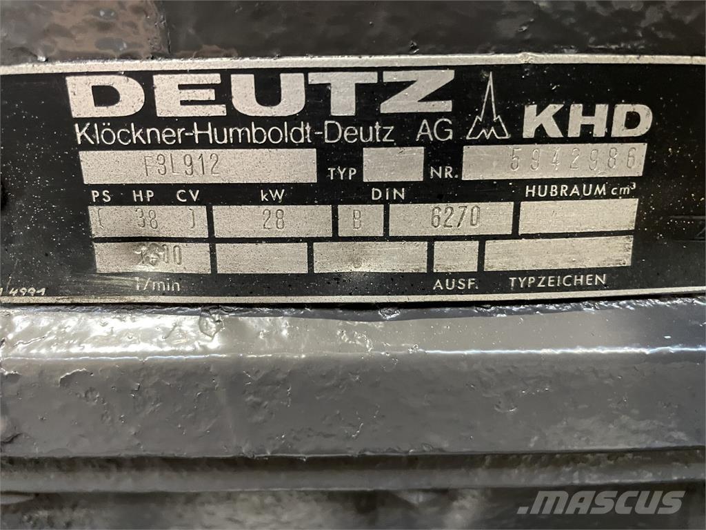 Deutz F3L912 motor Engines