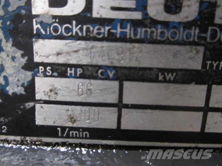 Deutz F4L 912 motor Engines