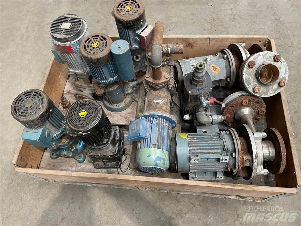  Diverse pumper Waterpumps