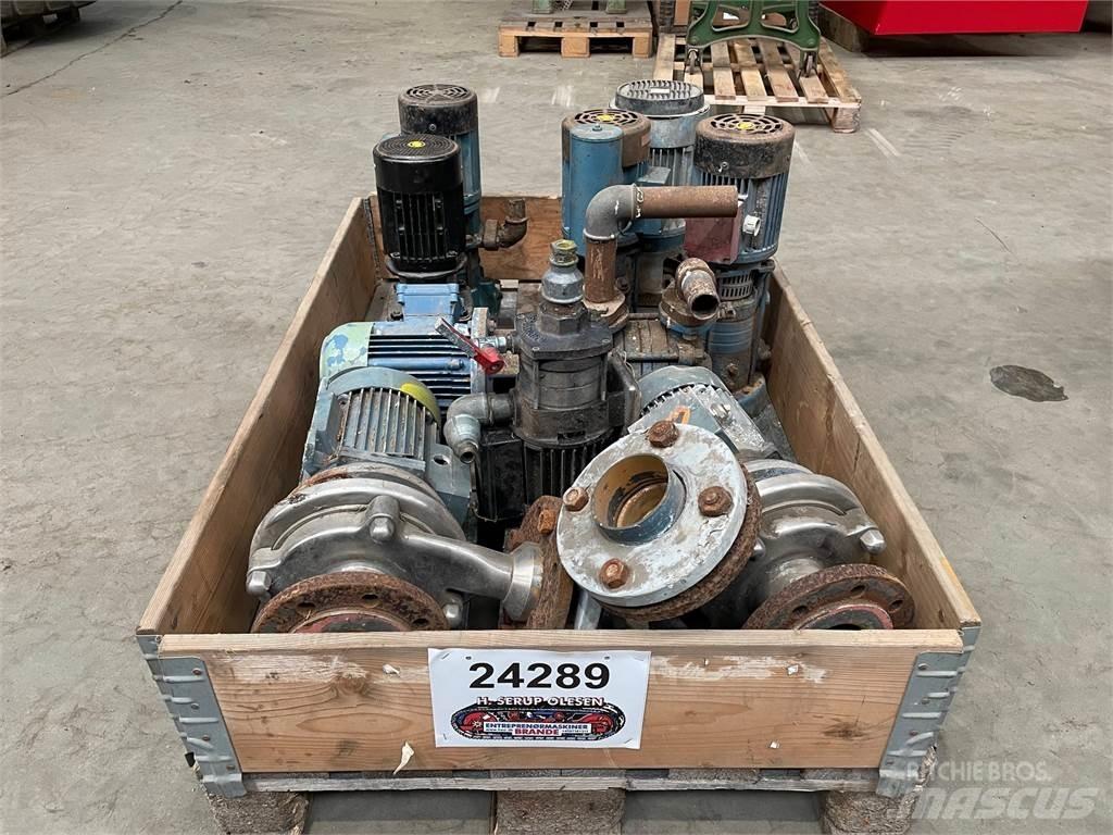  Diverse pumper Waterpumps