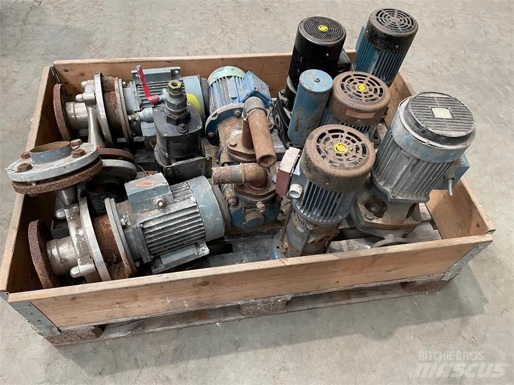  Diverse pumper Waterpumps