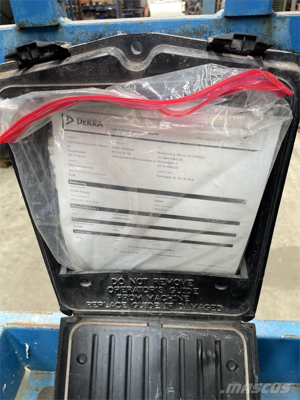 Genie GS-1930 sakslift Telescopic boom lifts