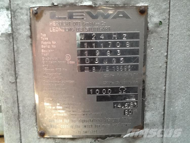 Lewa Type V24HZ pumpe Waterpumps