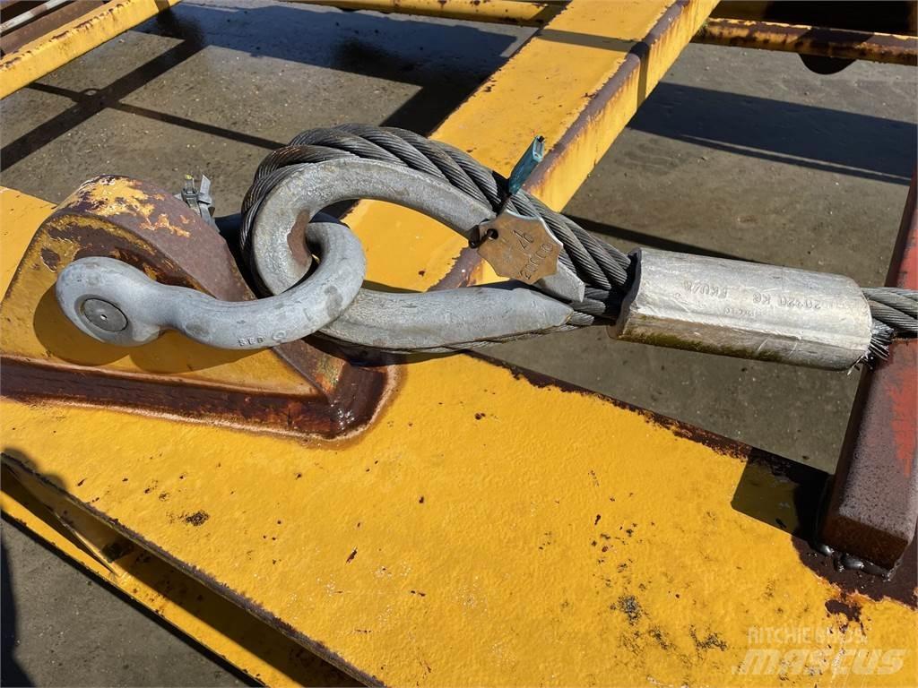  Løfteåg 42 ton Crane parts and equipment