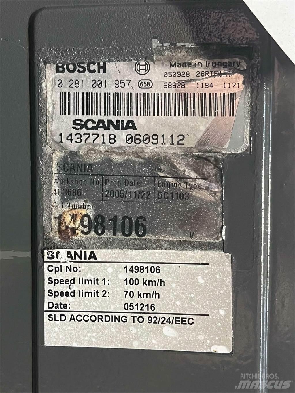 Scania DC11 03 B02 motor Engines