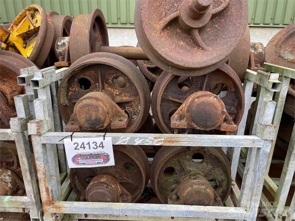  Skinnehjul ø450 mm + flange Tyres, wheels and rims