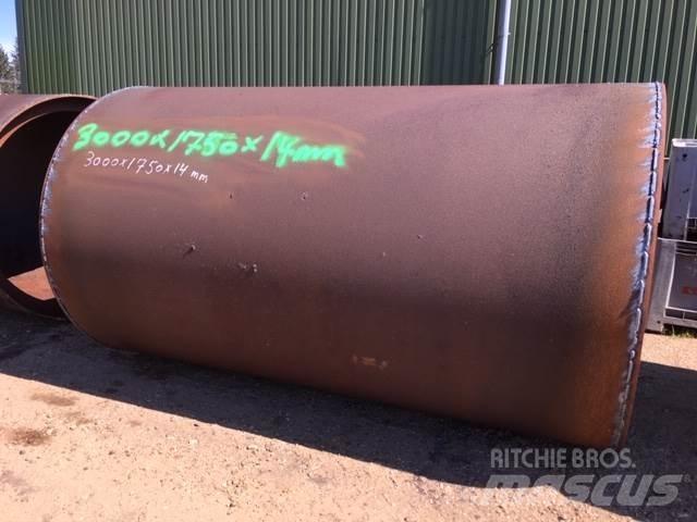  Stålrør ø1750x14x3000mm Pipeline equipment
