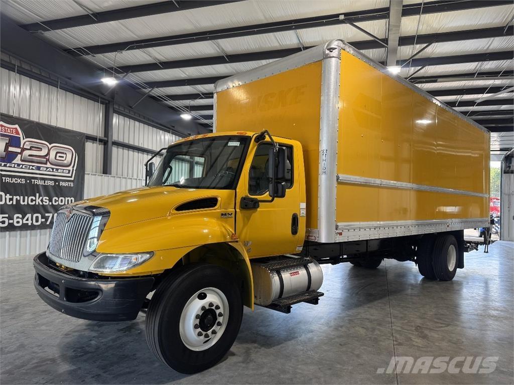 International MV607 Box trucks