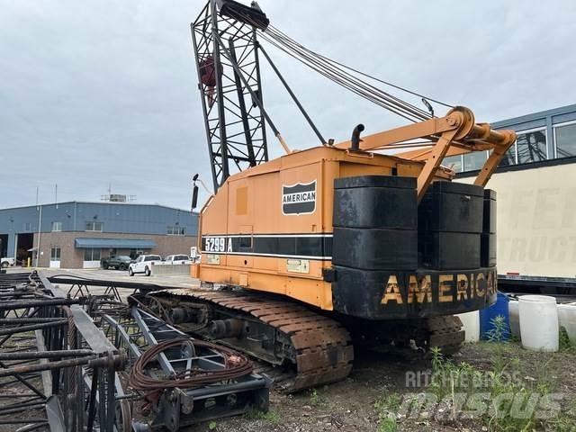 American 5299A Track mounted cranes