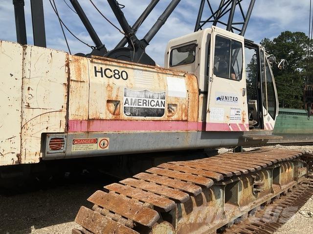 American HC80 Track mounted cranes