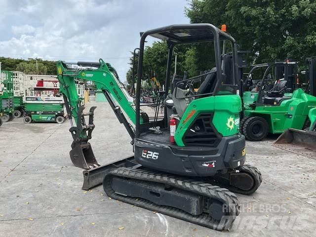 Bobcat E26 Crawler excavators