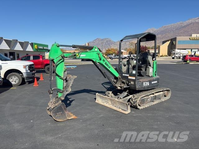 Bobcat E26 Crawler excavators