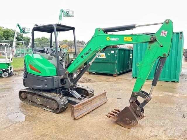 Bobcat E32i Crawler excavators