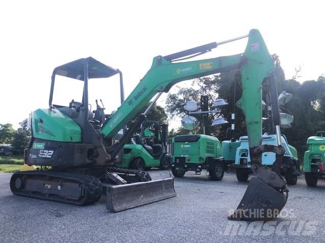 Bobcat E32i Crawler excavators