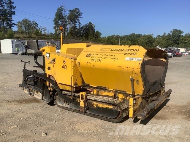 Carlson CP100 Asphalt pavers