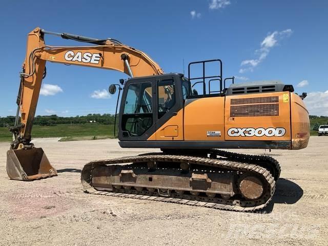 CASE CX300D Crawler excavators