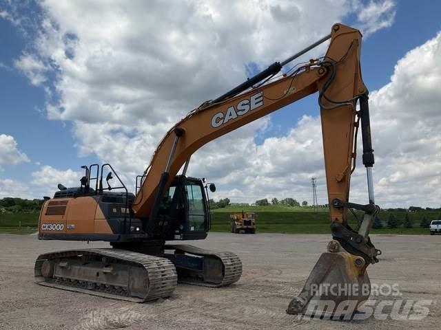 CASE CX300D Crawler excavators