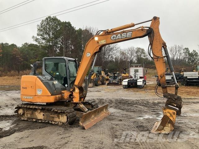 CASE CX80C Crawler excavators