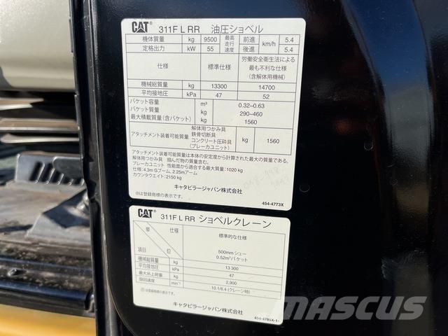 CAT 311FLRR Crawler excavators