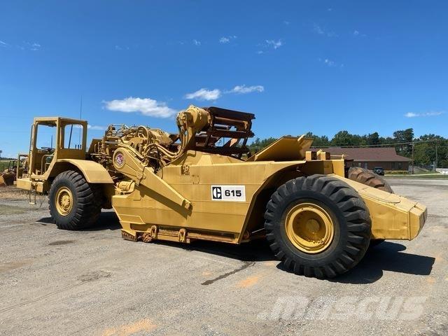 CAT 615 Scrapers
