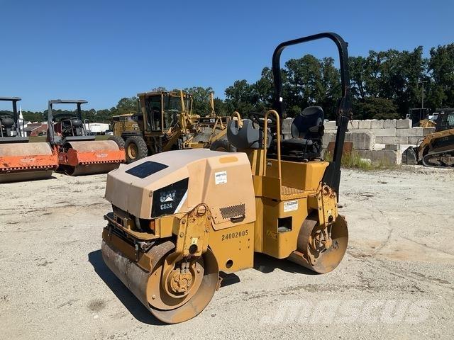 CAT CB24 Twin drum rollers