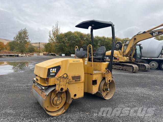 CAT CB24 Twin drum rollers