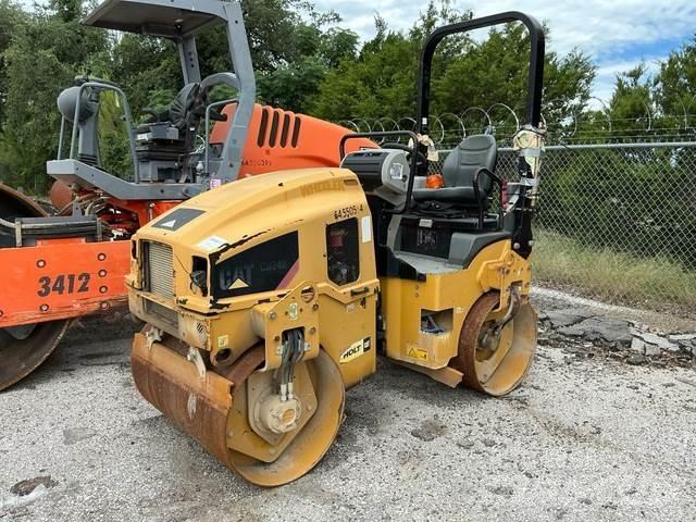 CAT CB24B Twin drum rollers
