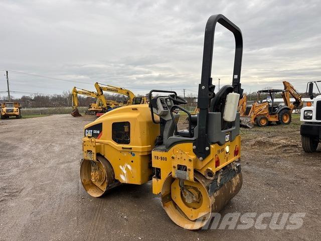 CAT CB24B Twin drum rollers