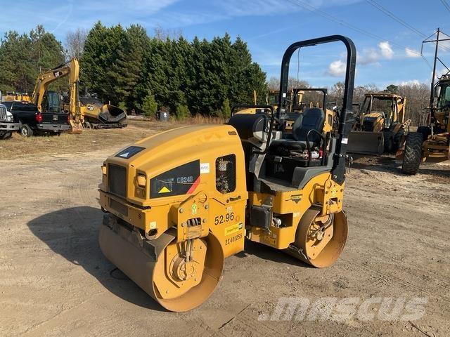 CAT CB24B Twin drum rollers