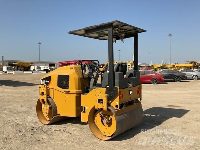 CAT CB34B Twin drum rollers