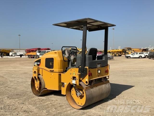 CAT CB34B Twin drum rollers