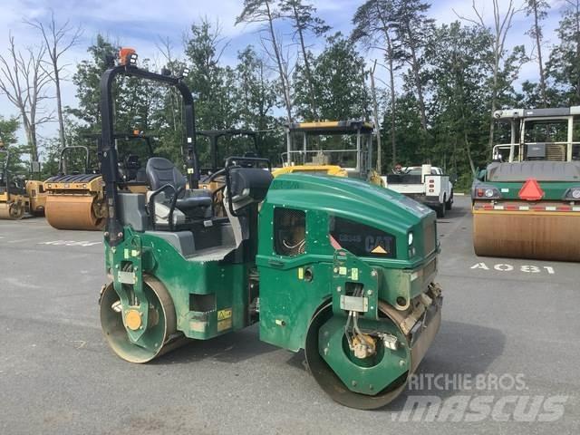 CAT CB34B Twin drum rollers