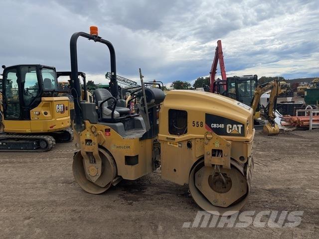 CAT CB34B Twin drum rollers