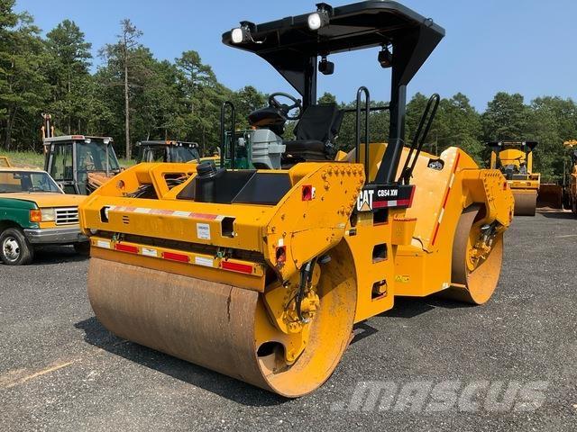 CAT CB54 Twin drum rollers
