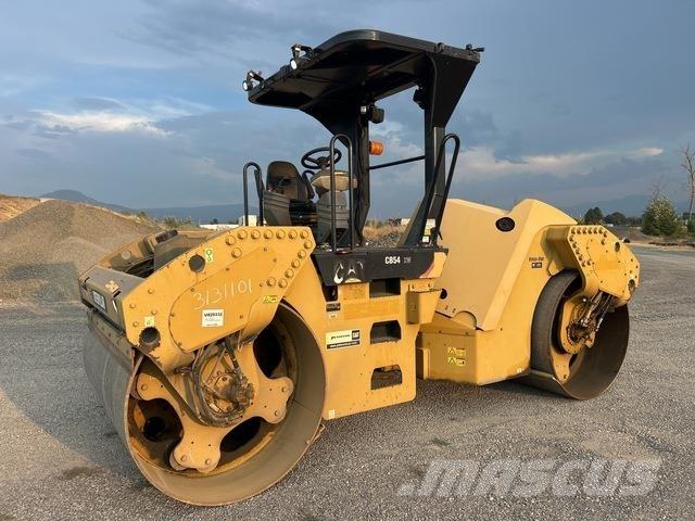 CAT CB54 XW Twin drum rollers