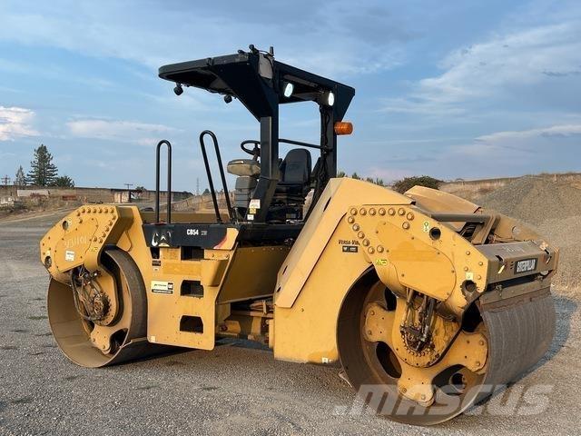 CAT CB54 XW Twin drum rollers