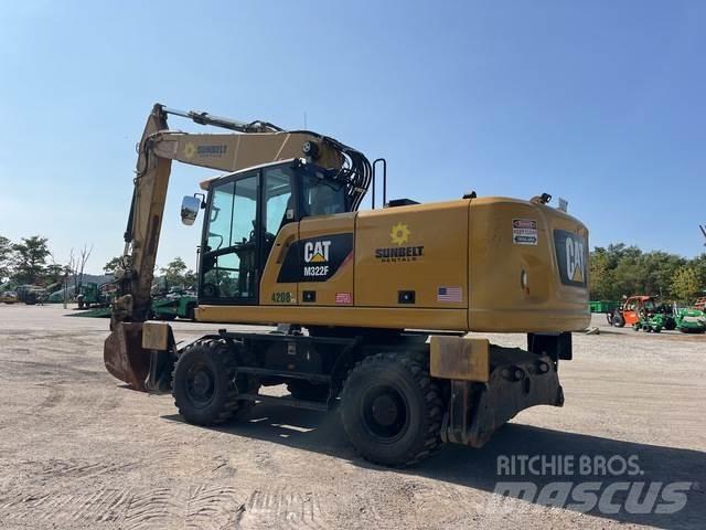 CAT M322F Wheeled excavators