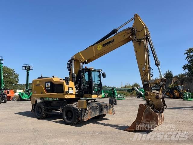 CAT M322F Wheeled excavators