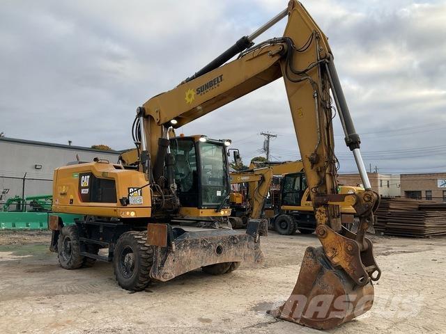 CAT M322F Wheeled excavators