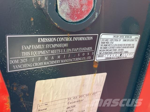 CFG QK20R Crawler excavators