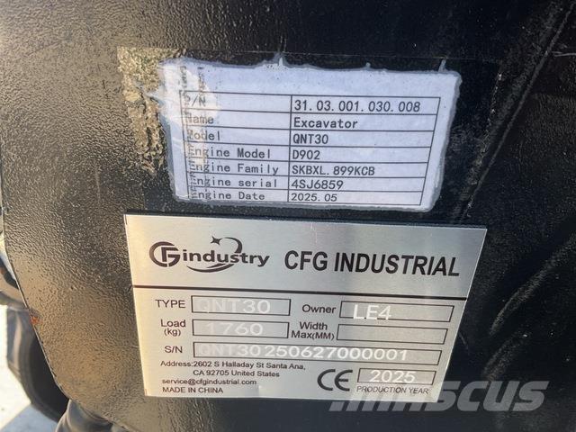 CFG QNT30 Crawler excavators