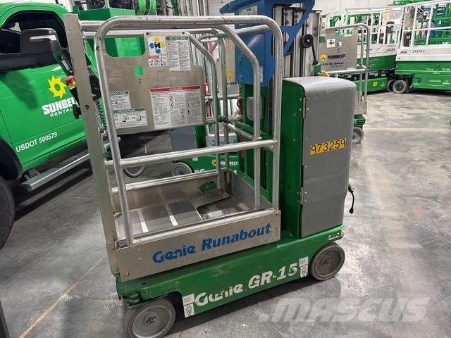 Genie GR-15 Used Personnel lifts and access elevators