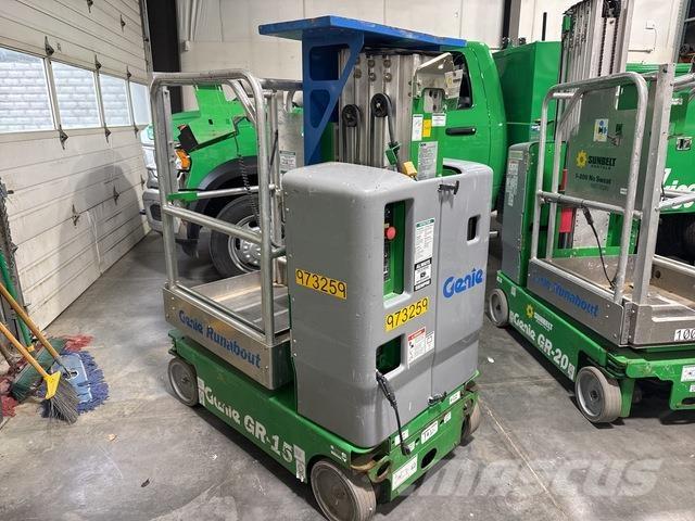 Genie GR-15 Used Personnel lifts and access elevators