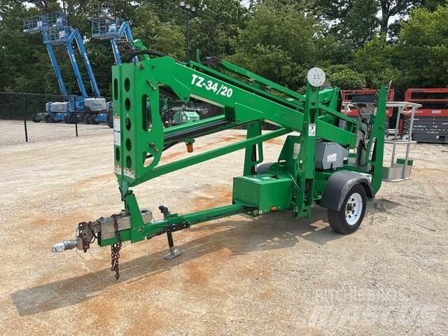 Genie TZ-34 Trailer mounted platforms