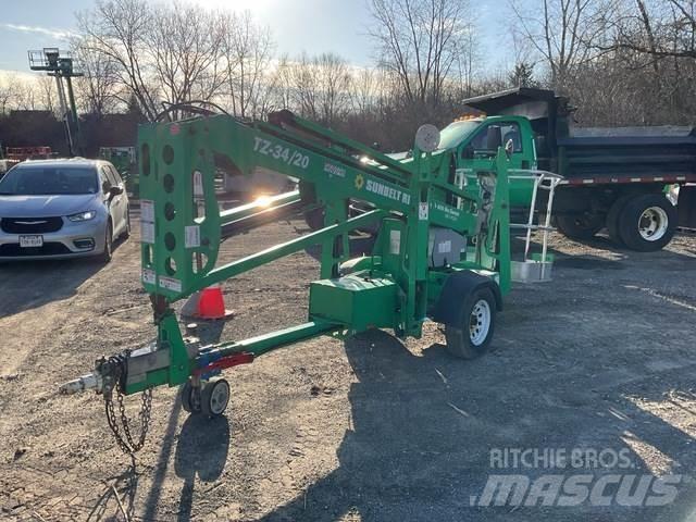Genie TZ-34/20 Trailer mounted platforms