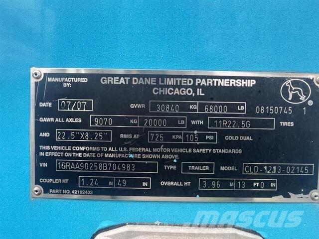 Great Dane  Box Trailers