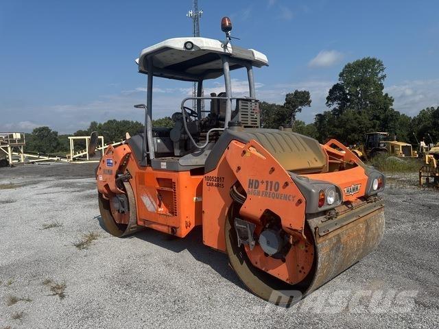 Hamm HD+110 Twin drum rollers