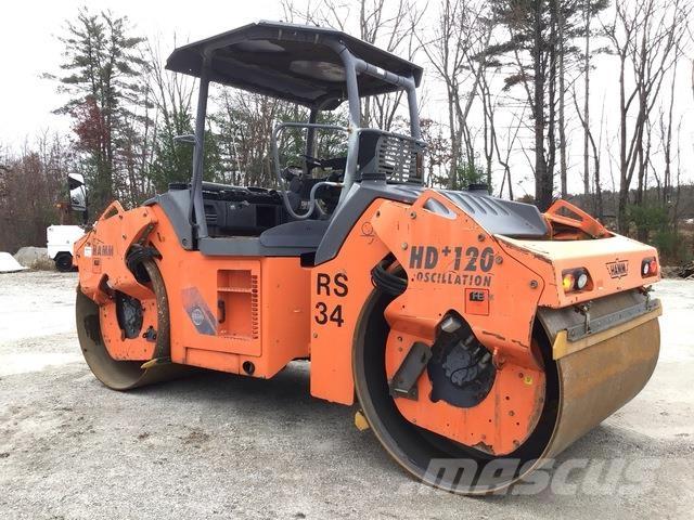 Hamm HD+120 V0 Twin drum rollers